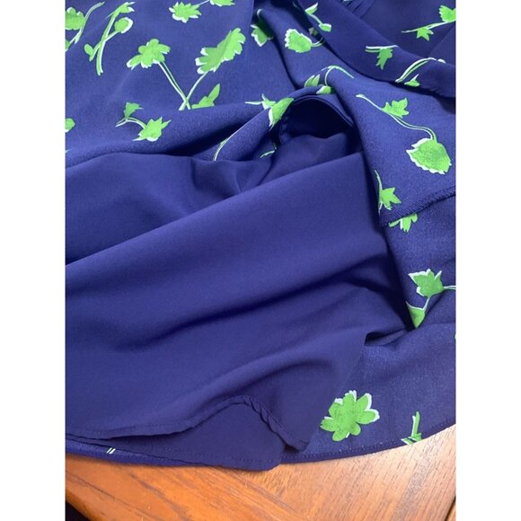 Banana Republic VTG Y2K Soft Girl Feminine Floral‎ Pleated Lined Dress 6 - Picture 10 of 10